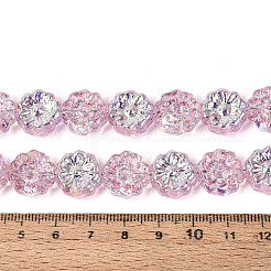 Гальванизируйте прозрачное стекло бисер нитей&nbsp;EGLA-N055-01E