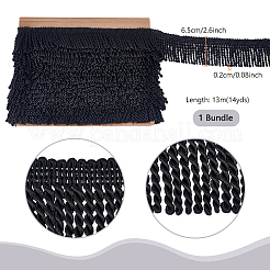 13 m Polyester-Spitzenband mit Fransen&nbsp;OCOR-WH0070-164