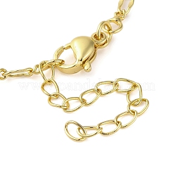 Латунные прозрачные кубические цирконии ожерелья с подвеской в виде сердца для женщин&nbsp;LS-NJEW-R100-01G