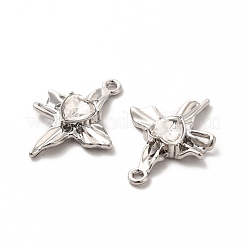 Стеклянные сердечные подвески&nbsp;PALLOY-E024-09P-02