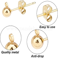 20 шт. Латунные выводы для серег&nbsp;KK-PH0001-78