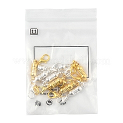 8 комплект латунных магнитных застежек-конвертер KK-FS0001-54