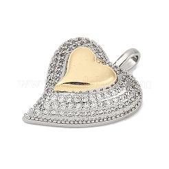 Латунные микро проложить кубического циркония подвески KK-A241-01P