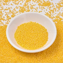 MIYUKIデリカビーズ  シリンダー  日本製シードビーズ  11/0  （db1592)マット不透明なカナリアab  1.3x1.6mm  穴：0.8mm  約20000個/袋  100 G /袋&nbsp;SEED-J020-DB1592
