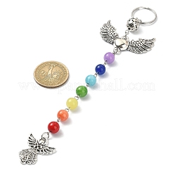 Porte-clés pendentif en alliage d'aile&nbsp;KEYC-JKC00545-02