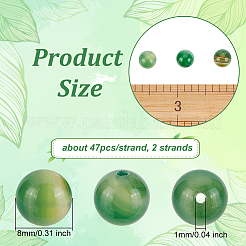 Натуральные полосатые агатовые / полосатые агатовые бусинки&nbsp;G-OC0003-56B-03