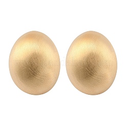 Orecchini a bottone in ottone da donna&nbsp;EJEW-U055-10G