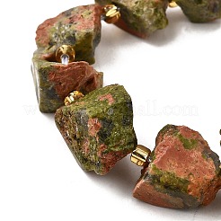 Необработанные грубые натуральные бусины унакита G-Z087-A11