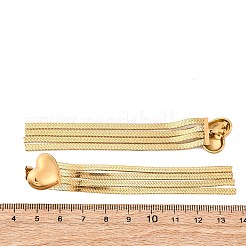 Серьги-гвоздики из нержавеющей стали 304 EJEW-Z098-02G