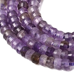 Natürlichen Amethyst heishi Perlen Stränge&nbsp;LS-G-A299-A13-01