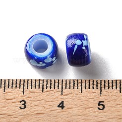 Sprühlackierte europäische Perlen aus ABS-Kunststoff&nbsp;KY-G033-01A-06