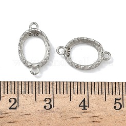 925 оправа для кабошона из стерлингового серебра STER-NH0019-01P-02