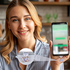 6шт пластиковые мобильные пылезащитные заглушки&nbsp;HJEW-CN00008