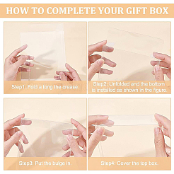 Прозрачная коробка из пвх конфеты угощение подарочная коробка&nbsp;CON-BC0006-74