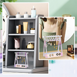 Прозрачная акриловая подставка для сережек&nbsp;EDIS-HY0001-03B