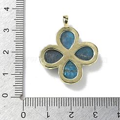 Подвески из натурального апатита ограненные&nbsp;G-A308-01G-08