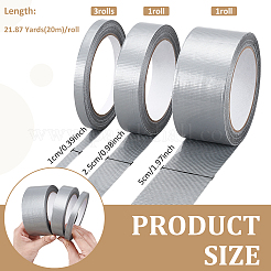 5 rotolo di nastro adesivo in polietilene in 3 stili&nbsp;DIY-BC0017-03A