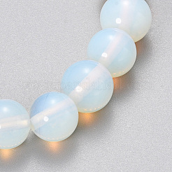 Bracciali elasticizzati sintetici con opale&nbsp;BJEW-Q692-47-10mm