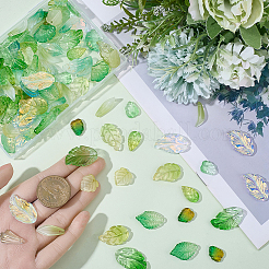 120шт 12 стиля прозрачные стеклянные подвески&nbsp;GLAA-SC0002-84