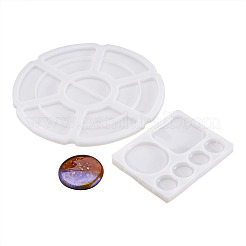 2шт 2 паллеты для самостоятельной выпечки силиконовые Молды для помадки DIY-BG0001-13