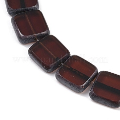 Чешские прессованные стеклянные бусины GLAA-I061-12A