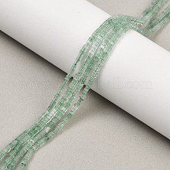 Природный зеленый бисер пряди клубники кварца G-K399-B02-01