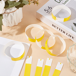 300шт одноразовые браслеты из синтетической бумаги и полипропилена&nbsp;BJEW-SP0001-09E