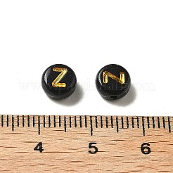 Покрытие непрозрачных акриловых бусин&nbsp;OACR-R005-03Z