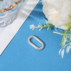 1 шт. s925 стерлингового серебра пружинные затворные кольца STER-BBC0008-50A