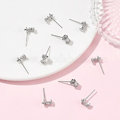 Boucles d'oreilles puces en laiton Shegrace Apple&nbsp;XGRQ4N144-715P