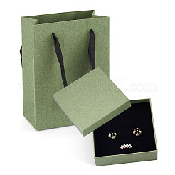2 vitrina cuadrada de papel para joyas&nbsp;CON-TA0001-39F-01