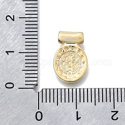 Кованые латунные подвески на религиозную тематику&nbsp;KK-V010-09GP-01