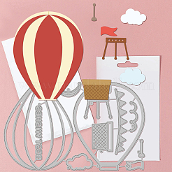 Углеродистая сталь разрезает трафареты DIY-WH0309-1253