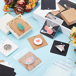 210 шт. Карточки для демонстрации на квадратной бумаге 3 цветов&nbsp;CDIS-GA0001-08