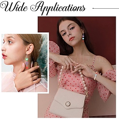 50шт бусины из полимерной глины ручной работы&nbsp;CLAY-YW0002-30