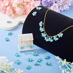 20шт стеклянные подвески&nbsp;PALLOY-TAC0216