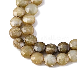 Природного нефрита Xiuyan бисер нитей G-C179-A43-03