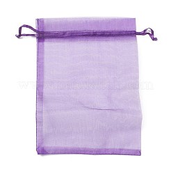 Bolsas de regalo de organza con cordón&nbsp;OP-R016-13x18cm-20