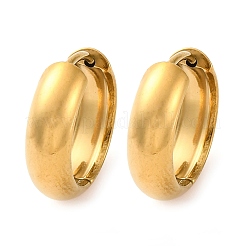 Серьги-кольца из хирургической нержавеющей стали 316 для женщин&nbsp;EJEW-G429-01B-G