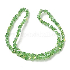 Гальванизируйте прозрачное стекло бисер нитей&nbsp;EGLA-P061-04C-AB21