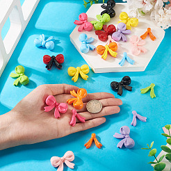 14 набор из 7-х цветов непрозрачных акриловых бусин для выпечки&nbsp;OACR-TA0003-99