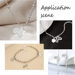 16 шт. 8 стиля ионного покрытия (IP) подвески из нержавеющей стали 304 STAS-UN0028-39