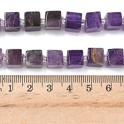 Природный аметист нитей бисера G-D338-A12