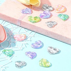 14 шт. 7 стиля полупрозрачных смоляных декоден кабошонов CRES-FS0001-16