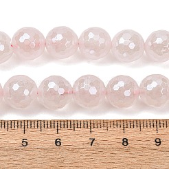 Galvani natürlichen Rosenquarz Perlen Stränge&nbsp;G-B191-A04-10mm
