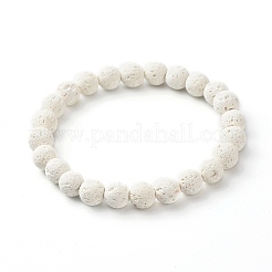 Braccialetti elastici con charm in zirconia cubica a forma di conchiglia per donne adolescenti&nbsp;BJEW-JB06850-02