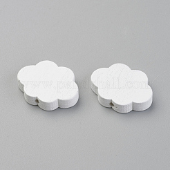 Окрашенные натуральные деревянные бусины&nbsp;X-WOOD-S037-086