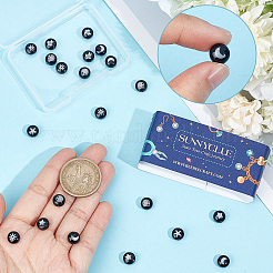 30шт 6 стиля ручной работы бусины лэмпворк LAMP-SC0001-22