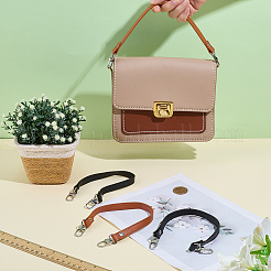 4шт 2 цвета ручки сумки из искусственной кожи&nbsp;FIND-CL0001-44