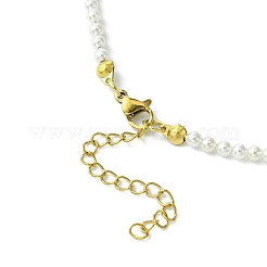 Ожерелья из окрашенных натуральных кварцевых кристаллов-призм NJEW-JN05162